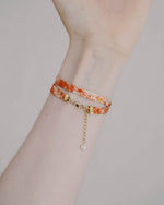Charger l&#39;image dans la galerie, Bracelet soie double tour fin

